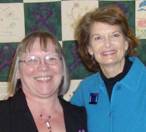 Senator Lisa Murkowski and me